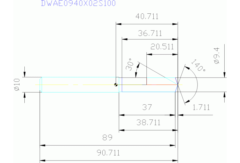 DWAE0940X02S100 DP102A