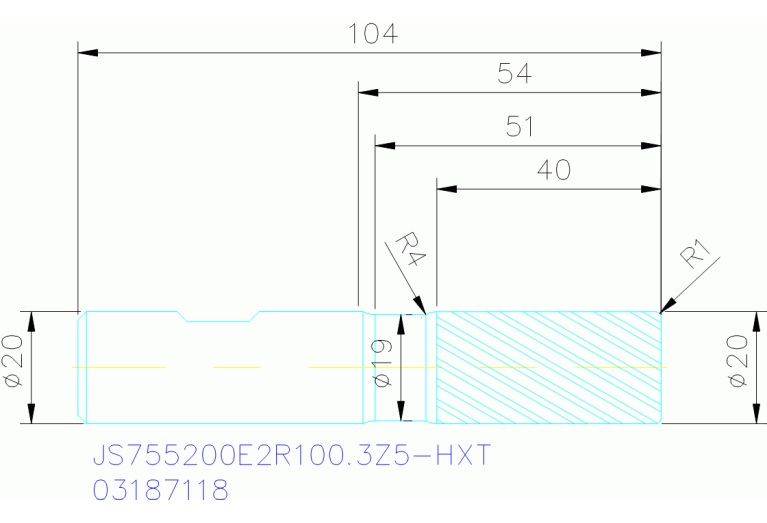 JS755200E2R100.3Z5-HXT