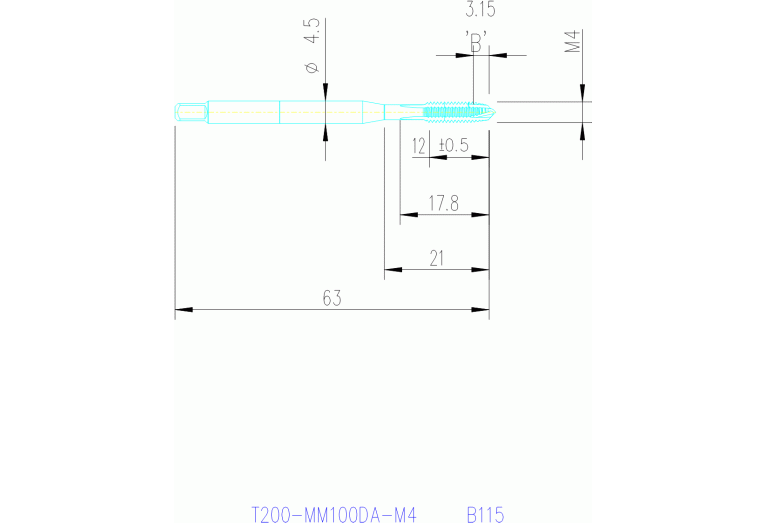 T200-MM100DA-M4 B115