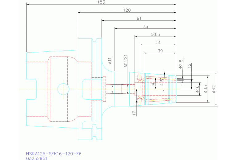 HSKA125-SFR16-120-F6