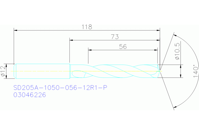 SD205A-1050-056-12R1-P