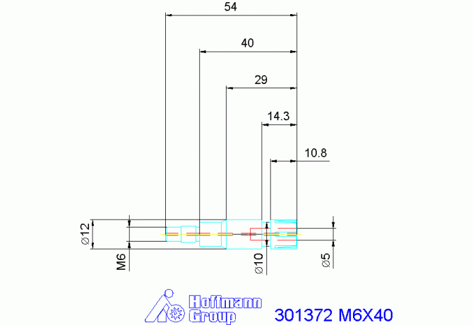301372 M6X40