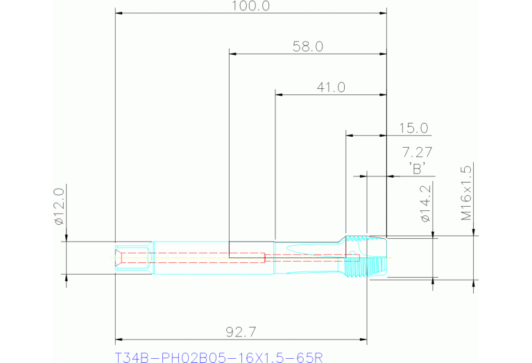 T34B-PH02B05-16X1.5-65R