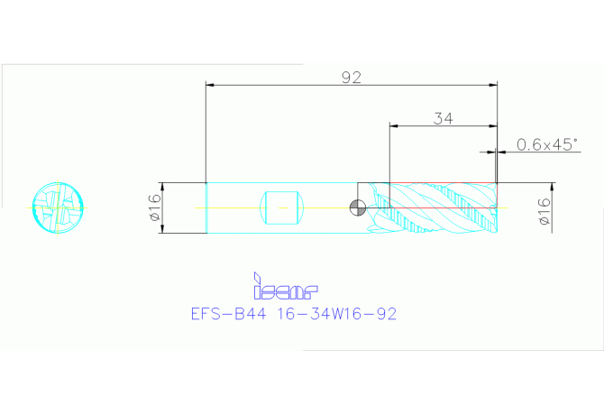 EFS-B44 16-34W16-92 IC608