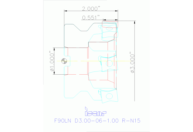 F90LN D3.00-06-1.00-R-N15