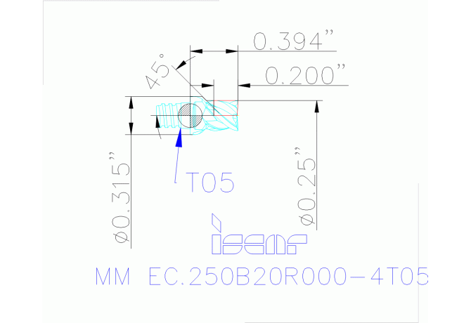 MM EC.250B20R000-4T05 IC908