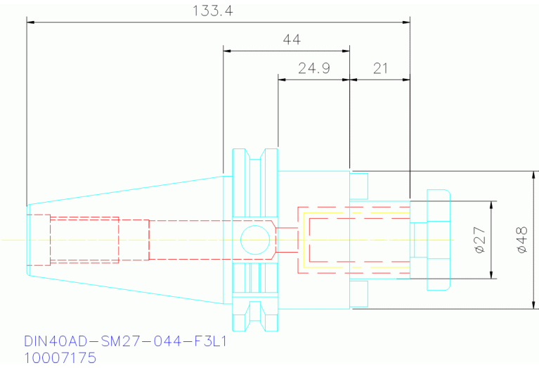 DIN40ADB-SM27-044-F3L1