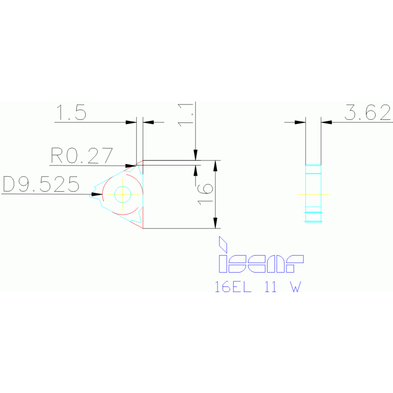16EL 11 W IC250