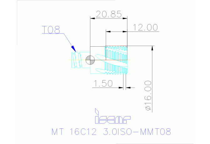 MT 16C12 3.0ISO-MMT08 IC908
