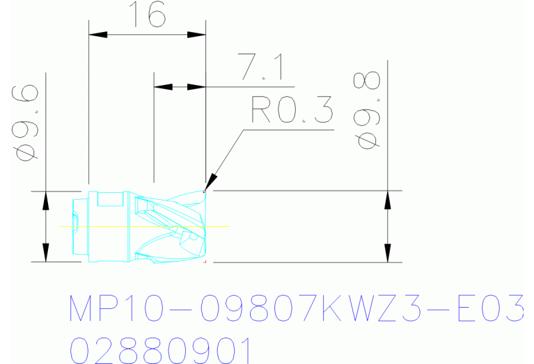 MP10-09807KWZ3-E03 F40M