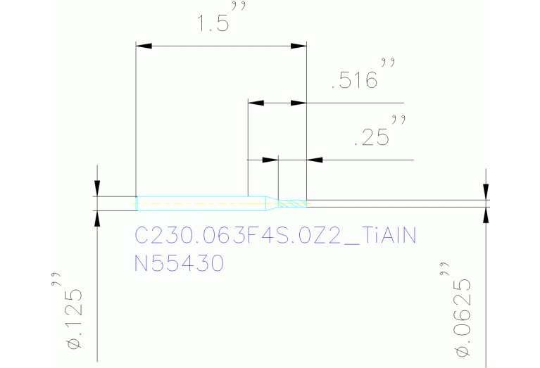 C230.063F4S.0Z2 TIALN