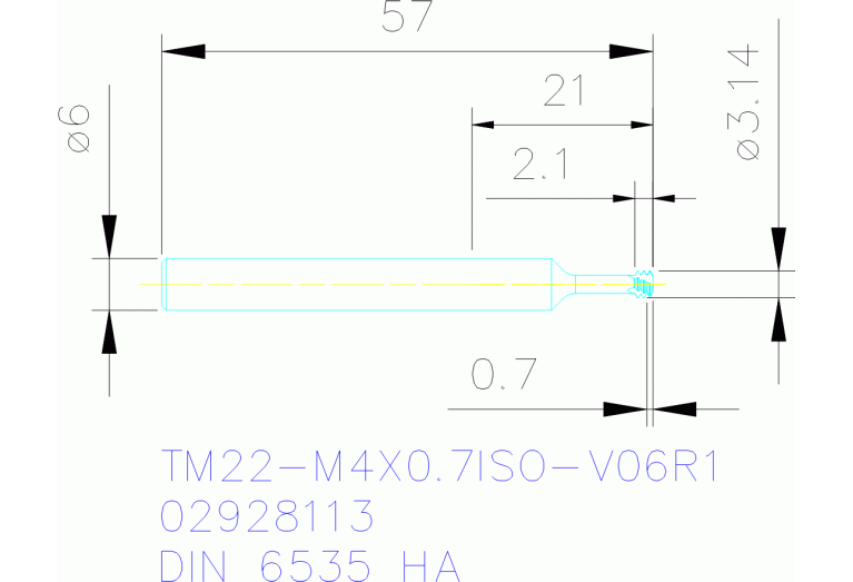 TM22-M4X0.7ISO-V06R1