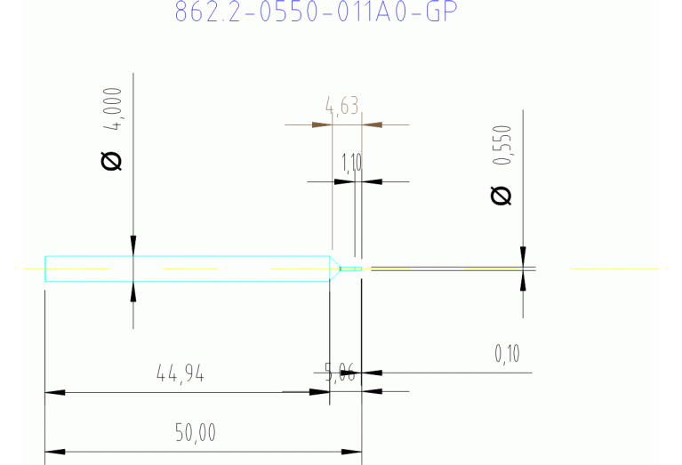 862.2-0550-011A0-GP X2BL