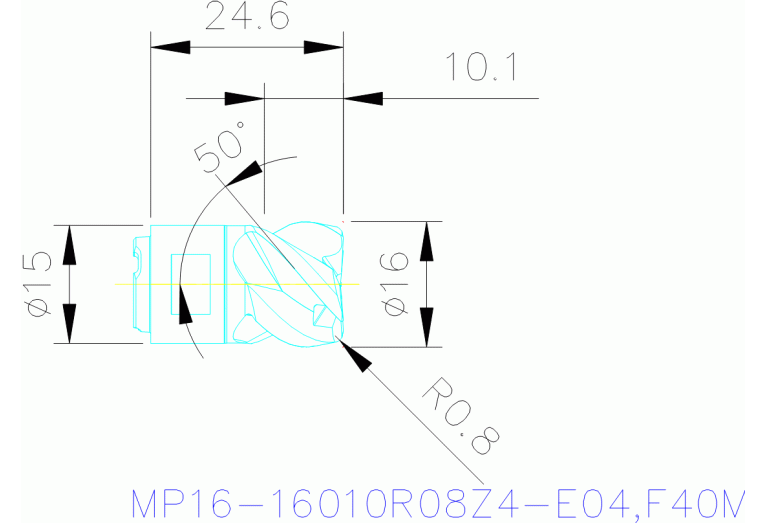 MP16-16010R08Z4-E04 F40M