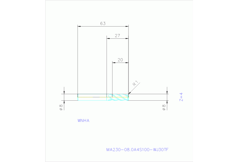 MA230-08.0A4S100-WJ30TF