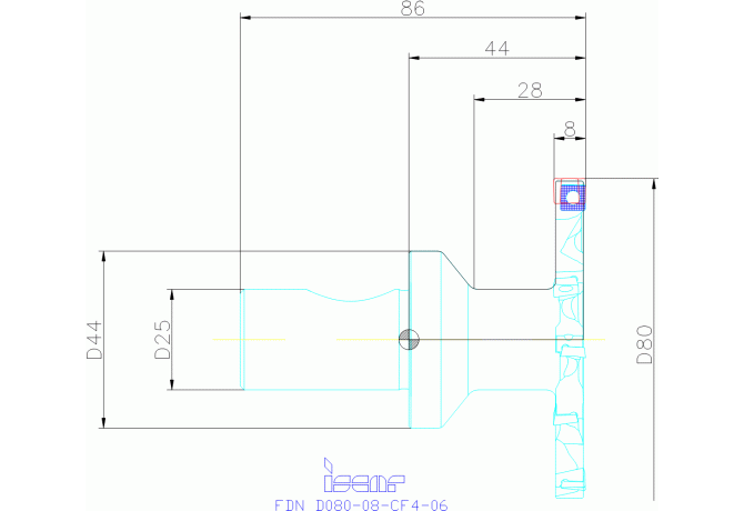 FDN D080-08-CF4-06