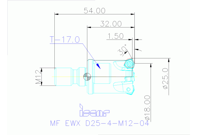 MF EWX D25-4-M12-04