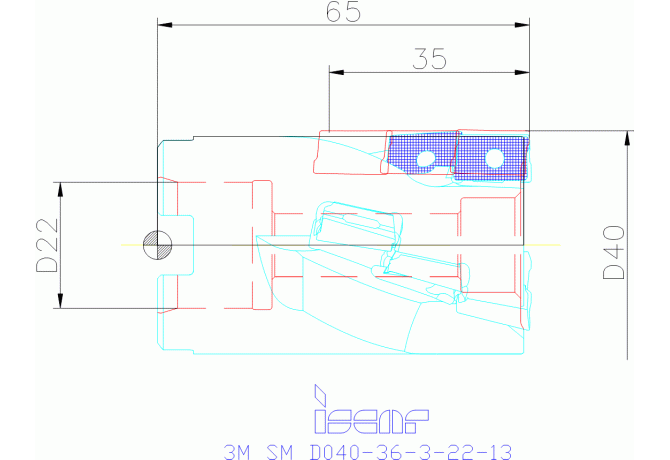 3M SM D040-36-3-22-13