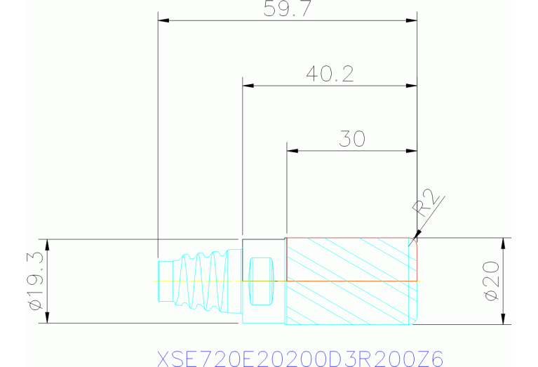 XSE720E20200D3R200Z6 HXT