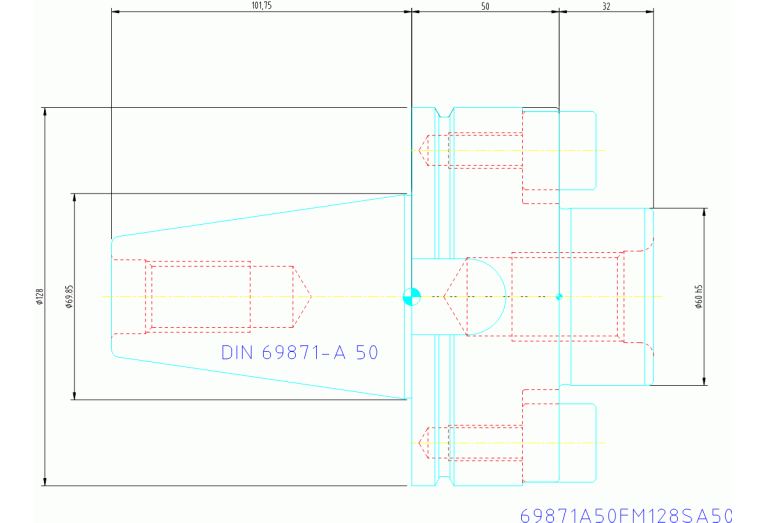 69871A50FM128SA50