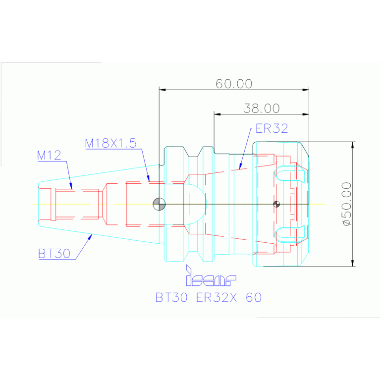 BT30 ER32X 60