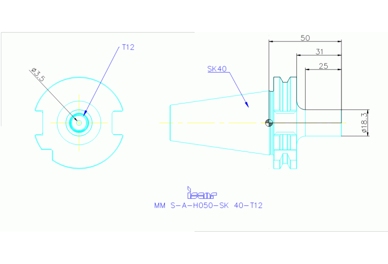 MM S-A-H050-SK 40-T12