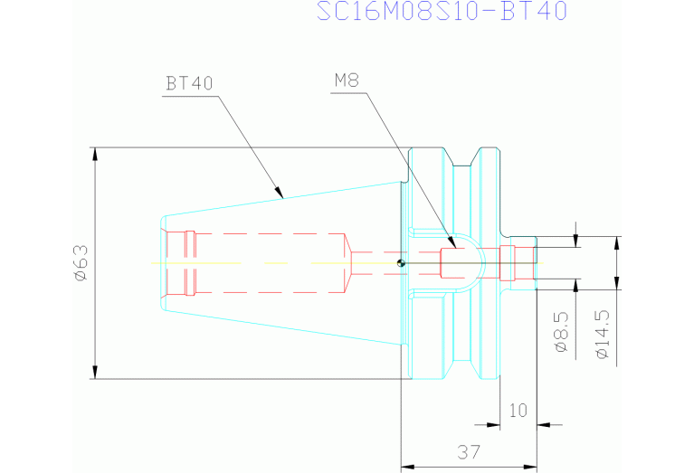 SC16M08S10-BT40
