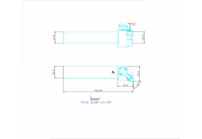 PCLNL 2525M-12X-JHP