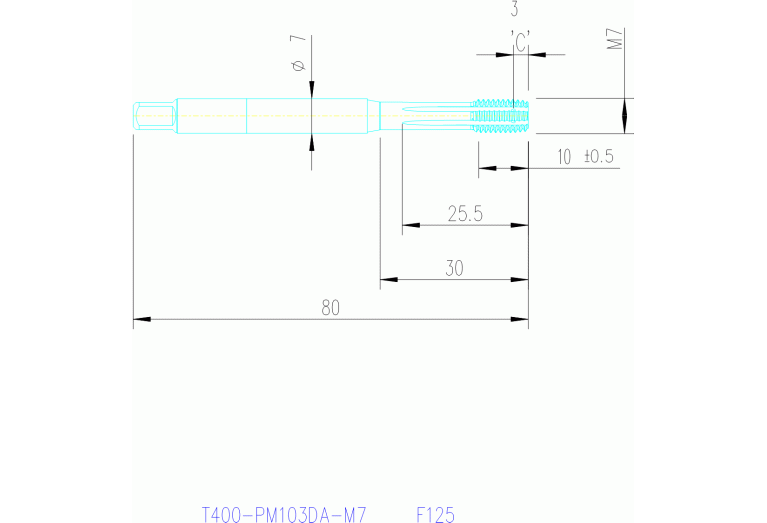 T400-PM103DA-M7 F125