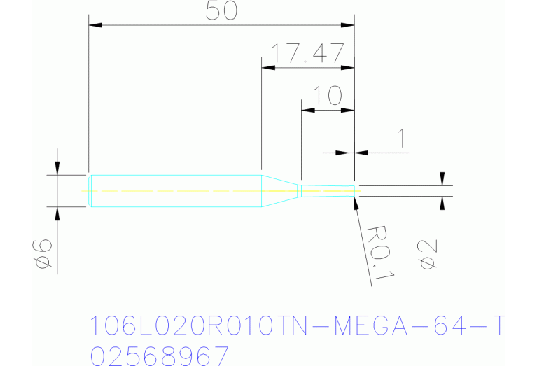 106L020R010TN-MEGA-64-T
