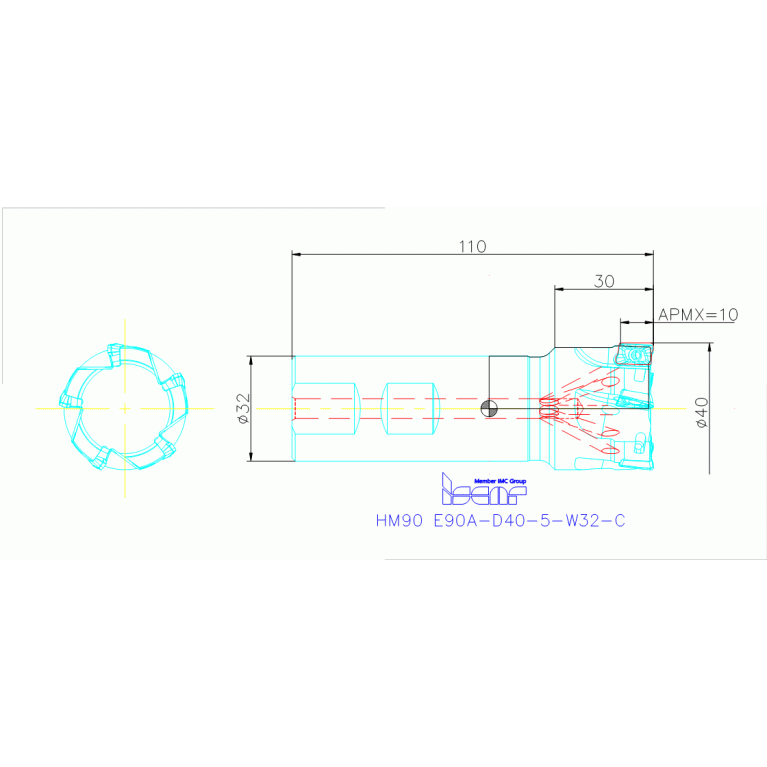 HM90 E90A-D40-5-W32-C