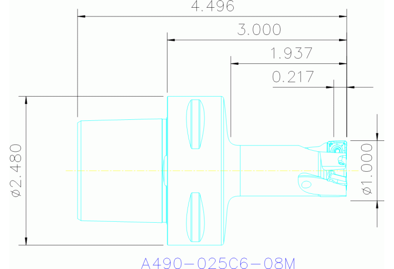 A490-025C6-08M