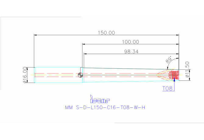 MM S-D-L150-C16-T08-W-H