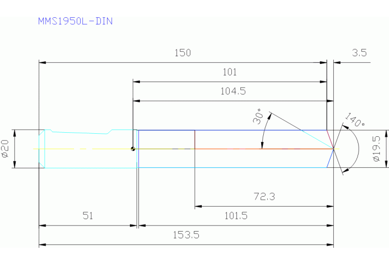 MMS1950L-DIN DP7020
