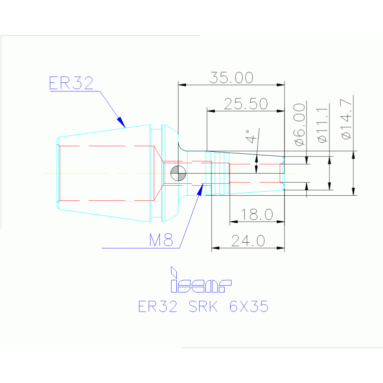 ER32 SRK 6X35