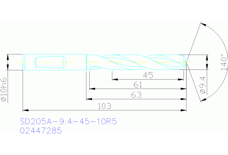 SD205A-9.4-45-10R5