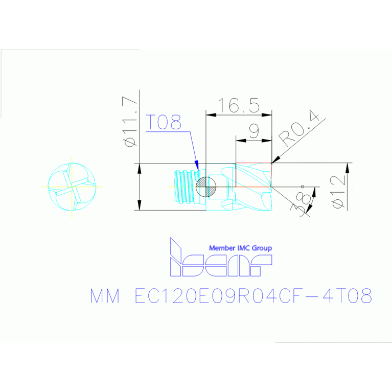 MM EC120E09R04CF-4T08 IC908