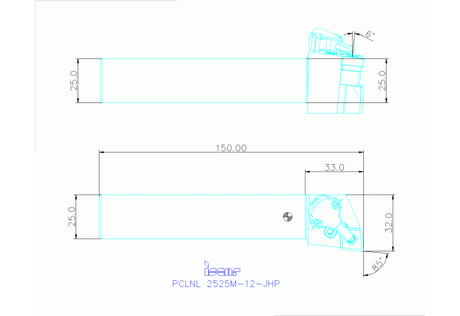PCLNL 2525M-12-JHP