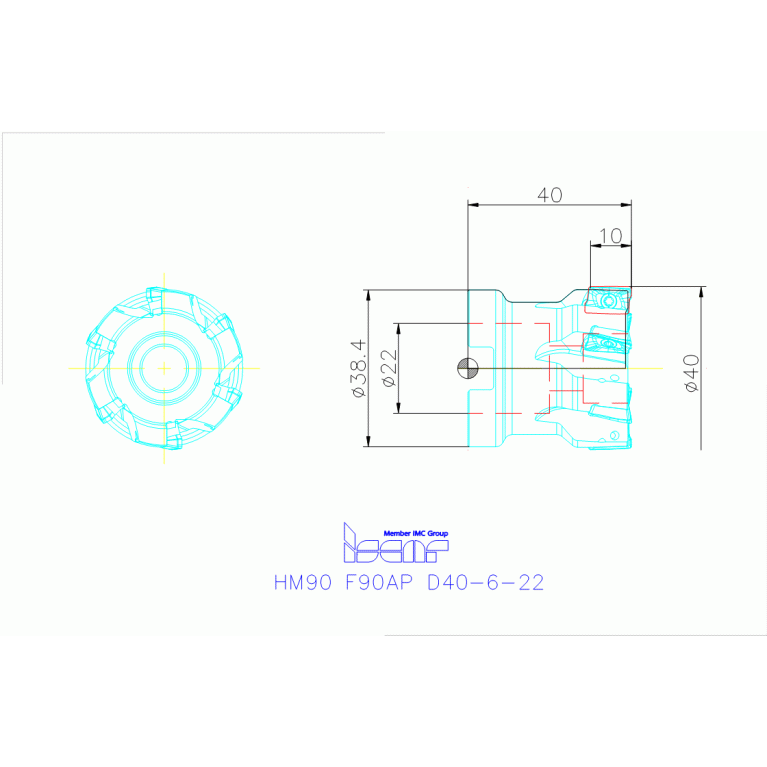 HM90 F90AP D40-6-22