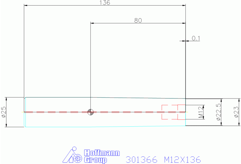 301366 M12X136