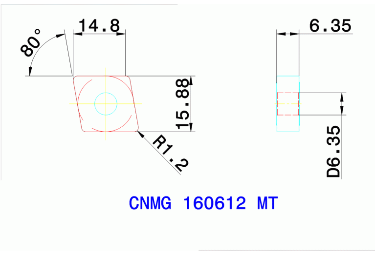 CNMG 160612 MT TT8105