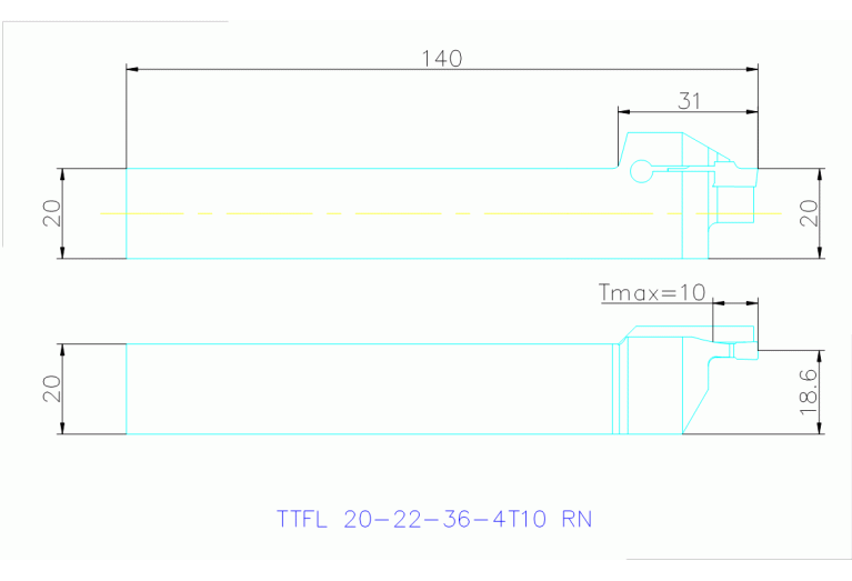 TTFL 20-22-36-4T10 RN
