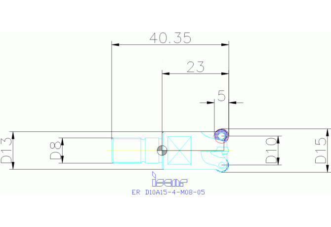 ER D10A15-4-M08-05