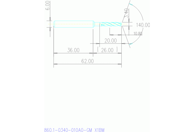 860.1-0340-010A0-GM X1BM