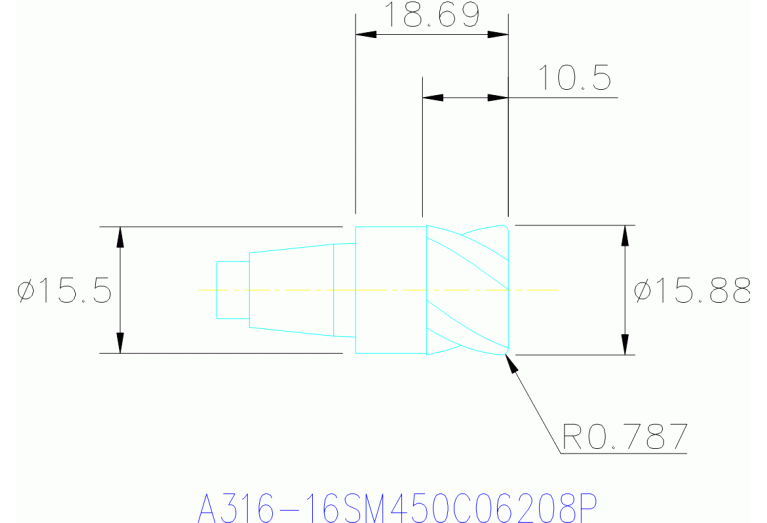 A316-16SM450C06208P 1730