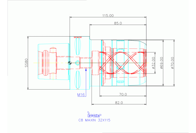 C8 MAXIN32X115