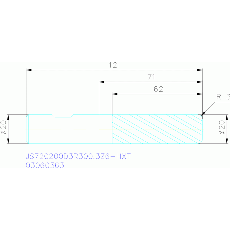 JS720200D3R300.3Z6-HXT