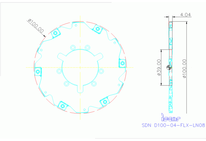 SDN D100-04-FLX-LN08