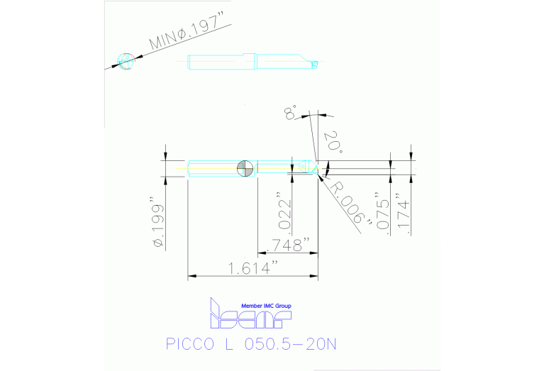 PICCO L 050.5-20N IC908