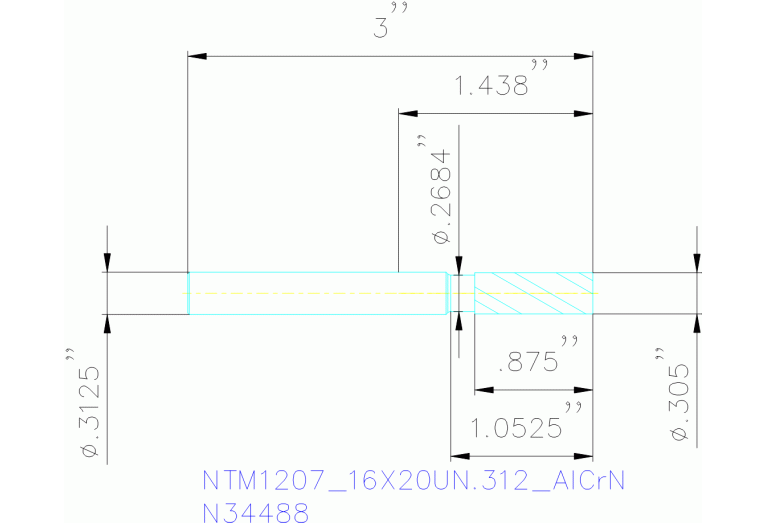 NTM1207/16X20UN.312 ALCRN